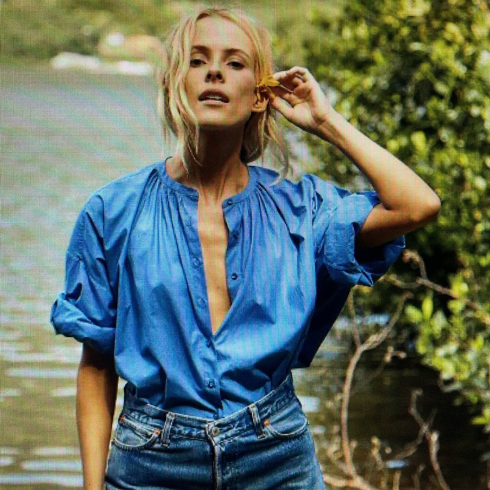 Doen• The Jane Top in Blue